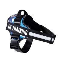 Arnés reflectante perro, chaleco ustable transpirable con parche de identificación, suministros para caminar al aire libre - details 13