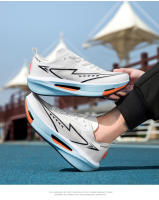 Zapatos acolchados con placa de carbono y superficie de malla transpirable de verano, zapatos deportivos para niños adolescentes - details 31