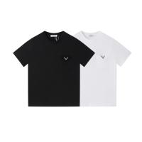 Nueva colección de verano con logotipo impreso frontal, camiseta deportiva de algodón puro con cuello redondo para hombre, camisa informal de estilo básico para pareja - details 13
