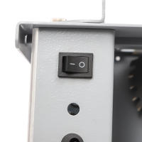 Mini sierra de mesa eléctrica para bricolaje, sierra de banco para carpintería, herramienta de corte DIY, Plata para decoración, fabricación de manualidades, 10000rpm - details 8