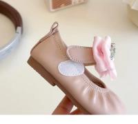 Zapatos de cuero para niñas, calzado de vestir antideslizante, versátil, con fondo suave, estilo coreano, Primavera, 2025 - details 13