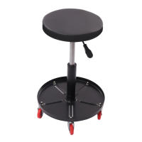 Asiento de taller giratorio para taller, taburete de taller, taburete con ruedas, 136,08 kg - details 2