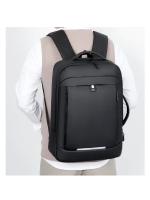 Mochila para ordenador portátil expandible para hombre, bolsa impermeable negra para Notebook, 16 pulgadas, 17 pulgadas, mochila de trabajo multifunción para negocios - details 27