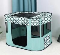 Corralito plegable portátil para mascotas, jaula para centro de parto para gatos, perrera para interiores y exteriores, corralito para perros, viajes y Camping - details 3