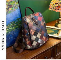 Mochila pequeña de estilo europeo y americano para mujer, morral de gran capacidad para viajes y ocio, novedad - details 9