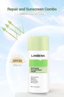 Crema de Protección Solar UV Blanqueadora LANBENA Herramienta de Cuidado de la Piel Hidratante SPF50+ CC Maquillaje Nude para el Rostro 40ml - details 0
