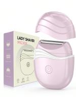 Afeitadora eléctrica portátil ABS, dispositivo de depilación de piernas y axilas, adecuado para mujeres (no equipado con baterías) - details 1