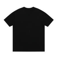 Nueva colección de verano con logotipo impreso frontal, camiseta deportiva de algodón puro con cuello redondo para hombre, camisa informal de estilo básico para pareja - details 13