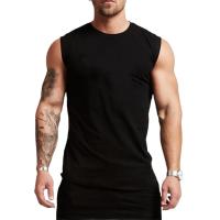 Ropa de gimnasio de algodón para hombre, camiseta sin mangas de entrenamiento, camiseta sin mangas para culturismo, ropa deportiva para Fitness, chalecos para hombre, camiseta sin mangas muscular - details 0
