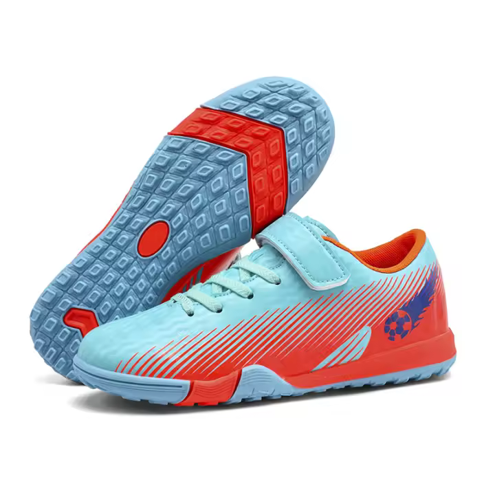 Zapatos de fútbol para niños, zapatos de fútbol antideslizantes para estudiantes, adecuados para césped artificial - 1