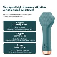 Cepillo eléctrico de silicona para limpieza Facial, masajeador con vibración, eliminador de espinillas y poros, herramienta para el cuidado de la piel - details 3