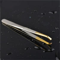 Pinza De Maquillaje De Acero Inoxidable Alta Calidad Para Eliminación De Vello De Pestañas Y Cejas Herramienta Esencial Para Belleza - details 1
