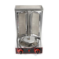 Parrilla Vertical de Gas LPG de 3000 W Acero Inoxidable, Giratoria Automática, Perfecta para Restaurante, Sala de Estar, Cocina - details 2
