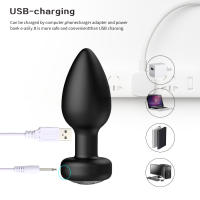 Vibrador Anal Inalámbrico para Mujeres y Hombres Juguete Sexual para la Masculación del Próstata Plug de Inalámbrico para el Punto G - details 1