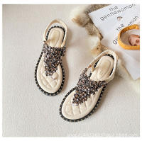 Sandalias de moda para mujer, verano, planas, nuevas, populares, con cuentas de hadas, estilo viento, talla grande. - details 17