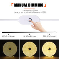 Tira de luces LED con Sensor táctil, cinta de luz de neón Flexible, impermeable, regulable, 5V, USB, lámpara de iluminación para decoración de habitación - details 4