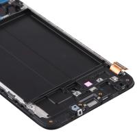 Pantalla LCD TFT para Samsung Galaxy A70 digitalizador montaje completo con marco, sin soporte para identificación de huellas dactilares (negro) - details 3