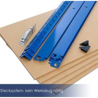 Estantería de Almacenamiento para Cargas Pesadas 180 x 90 x 40 cm, Hasta 875kg, 5 Estantes Ajustables, Tablero de Fibra de Densidad Media y Metal - details 13