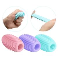 Huevos de masturbación de bolsillo para hombre, masajeador estimulante portátil, masturbador estirable de silicona, Juguetes sexuales para adultos para hombres - details 7