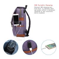Mochila escolar adolescentes para portátil con puerto de carga USB, elegante mochila de viaje resistente al agua - details 31