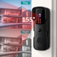 Botón de Puerta Inalámbrico Inteligente 1080P HD con Cámara de Visión Nocturna PIR para Seguridad en el Hogar y Conectividad WIFI - details 3
