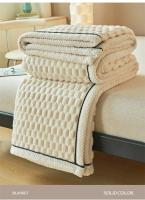 Manta cálida de franela para dormir, mantas suaves y cómodas de lana para la cama, manta cálida y esponjosa para Otoño e Invierno - details 12
