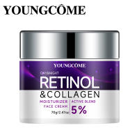 Crema facial de colágeno Retinol antienvejecimiento suaviza el estado de la piel mejora la elasticidad de la piel hidrata la piel hidratación profunda - details 6