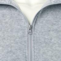 Chaqueta deportiva para hombre, informal, con cremallera, cuello levantado, abrigo con capucha, cárdigan, sólido - details 3