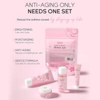 4 unids/set conjuntos de cuidado de la piel productos de crema limpiadora tóner Facial cuidado hidratante protector solar antienvejecimiento - details 4