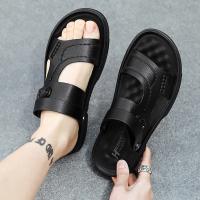 Nuevas sandalias 2025 de los hombres de verano de los hombres de la plataforma exterior desgaste playa antideslizante sandalias de doble propósito papá zapatillas resistentes al desgaste - details 23