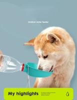 Botella de Agua Portátil para Mascotas A Prueba de Fugas, Adecuada para Paseos al Aire Libre - details 1