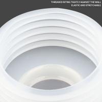 2 uds 65/85mm perforadora cubierta antipolvo fuerte resiliencia 10mm rodamiento cubierta de captura de polvo plástico ligero cuenco de polvo Metal - details 3