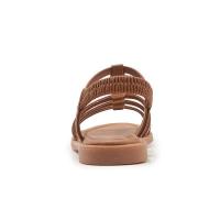 Sandalias de mujer zapatos planos - cómodo verano elegante casual elástico tobillo slip on playa caminar sandalia - details 19