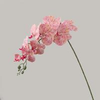 9 ramas artificiales de Phalaenopsis de cabeza, flor de orquídeas de mariposa Artificial hecha a mano realista, flores falsas de tacto Real - details 26
