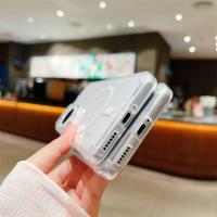 Funda Clara Magnética Magsafe para Samsung Galaxy S24, S23, S22, S21, A14, A34, A52, A53, A54 - details 6
