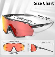 KAPVOE Gafas de Ciclismo Polarizadas Gafas de Sol Deportivas para Hombres y Mujeres - details 10