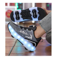 Nueva Mafia Zapatos Niñas 2024 Puede Caminar Y Deslizarse USB De Carga De Los Niños De Verano Zapatos Con Ruedas - details 27