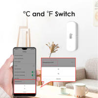 Sensor Inteligente De Temperatura Y Humedad ZigBee/WiFi Tuya Batería Alimentada Trabaja Con Alexa Google Home Seguridad Doméstica - details 1