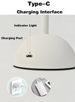 Lámpara de Mesita LED Recargable Ideal para Dormitorio Iluminación y Decoración Novedosa - details 6