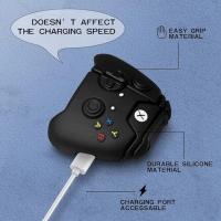 Funda Protectora de Silicona para Airpods 2/1 Diseño de Patrón de Gamepad de Dibujos Animados 3D Antideslizante Resistente al Desgaste - details 4