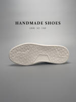 Zapatos de tablero hechos a mano de suela gruesa, ligeros y transpirables, versátiles, pequeños zapatos blancos de gama alta - details 8
