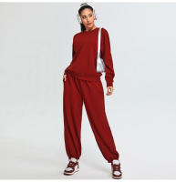 Otoño Invierno nuevos pantalones deportivos de cintura alta Modal suave Jogger correr entrenamiento suelto Casual Fitness pantalones largos - details 27