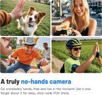 Mini Cámara de Cuerpo Wearable 1080P Ideal para Trabajo, Viajes, Paseos de Mascotas Mano de Presa - details 5