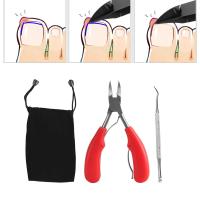 Cortaúñas de Acero Inoxidable Kit de Pedicura para Viajes Pimienta de Uñas Gruesa - details 5