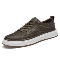 Nuevos zapatos de fiesta de cuero estilo italiano para hombre con corbatas de vaca, calzado deportivo informal de negocios, marca talla 47 - details 0