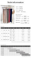 Ropa de mujer Primavera Verano Elegante Casual Color sólido Pantalones sueltos de pierna ancha - details 1