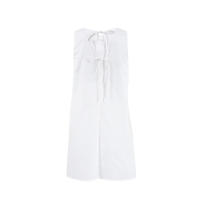 Falda francesa de algodón puro blanco Dre Fresh A-line estilo suave informal para mujer Otoño Invierno nueva colección - details 15