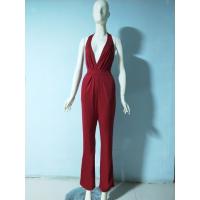 2025 Nueva Europa Y Los Estados Unidos Vestido De Banquete De Las Mujeres Mono Sexy Cuello Pantalones Femeninos - details 16