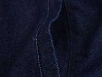 Estilo nuevo Ropa de mujer Chaqueta vaquera a rayas con patchwork Jeans decorados con cinturón lateral - details 12