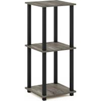 Mesa Auxiliar Simplista, Madera compuesta, Espresso/Negro, 2 Unidades - details 25